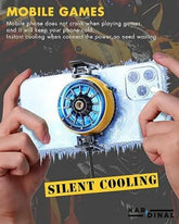 Mobile Gaming Cooling Fan 15W with LED Display – Radiator for Phone & Tablet